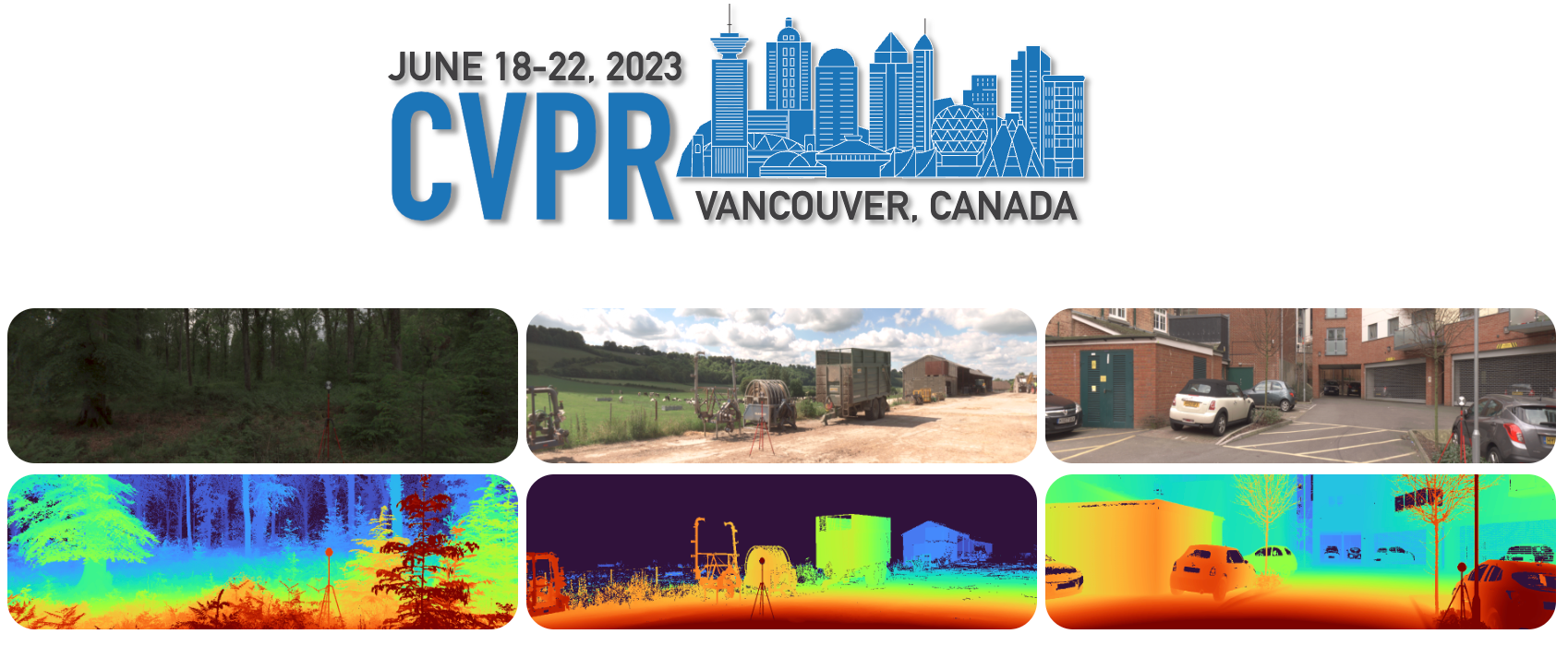 Teaser for The second monocular depth estimation challenge